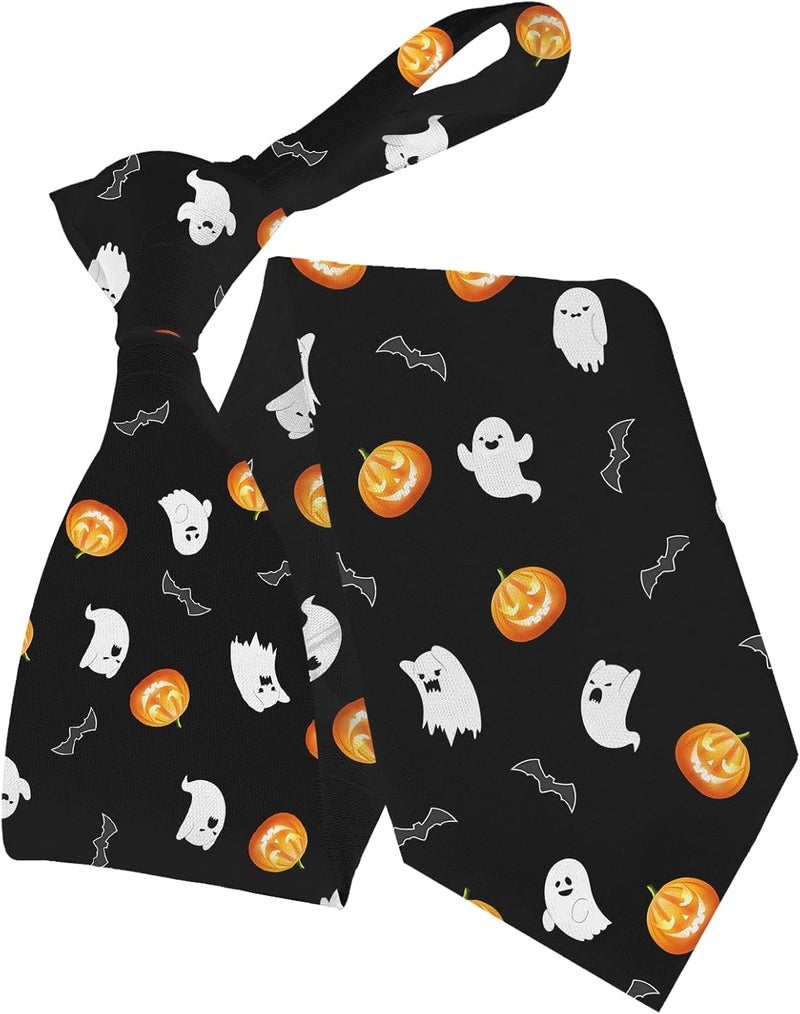 ARESD Men's Tie Funny Neckties Halloween Novelty Ties Formal Party Business Neckties - Image 4